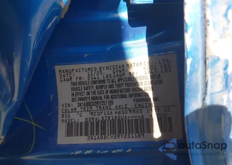 2024 Nissan Sentra Sv Xtronic Cvt z USA, uszkodzony, nr VIN 3N1AB8CV2RY251189